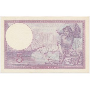 France, 5 Francs 1933