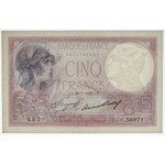 Francja, 5 Francs 1933