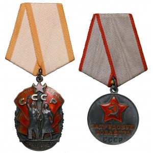 ZSRR, Order „Znak Honoru” i medal „Za pracowniczą dzielność”