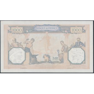 Francja, 1.000 Francs 1938