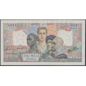 Francja, 5.000 Francs 1946