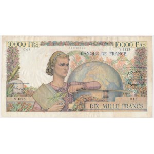 Francja, 10.000 Francs 1953