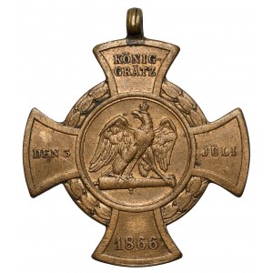 Niemcy, Prusy, Krzyż Bitwy pod Königgrätz (Sadowa) 1866