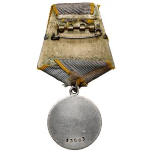 ZSRR, Medal za Zasługi bojowe - numer dobity później (?)