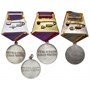 ZSRR - zestaw medali (4szt)