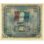 Francja, Okupacja aliancka, 2 Francs 1944