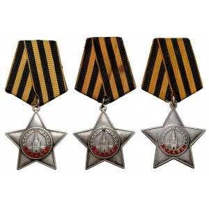 Order Sławy III Kl. - zestaw (3szt)