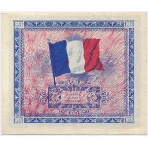 France, Allied Occupation WWII, 5 Francs 1944
