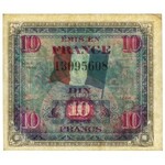 France, Allied Occupation WWII, 10 Francs 1944