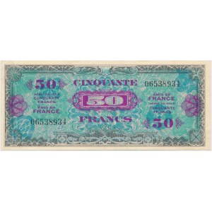 Francja, Okupacja aliancka, 50 Francs 1944