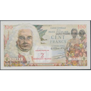 Saint-Pierre i Miquelon, 100 Francs (1950-60)