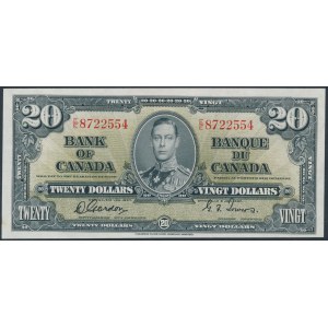 Canada, 20 Dollars 1937