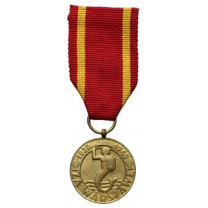 PRL, Medal za Warszawę 1939-1945 + Legitymacja