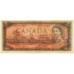 Canada, 2 Dollars 1954