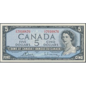 Kanada, 5 Dollars 1954