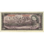Canada, 10 Dollars 1954