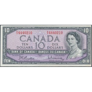 Canada, 10 Dollars 1954