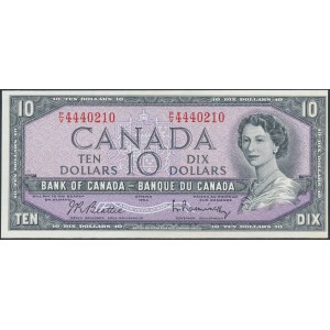 Kanada, 10 Dollars 1954