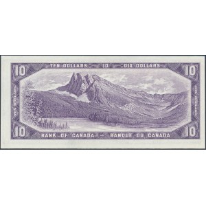 Canada, 10 Dollars 1954