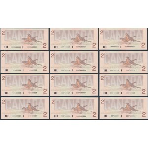 Canada, 2 Dollars 1986 (12pcs)