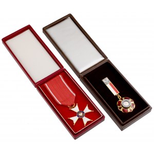 III RP, Order Odrodzenia Polski i medal Zasłużony dla Kultury Polskiej (2szt)