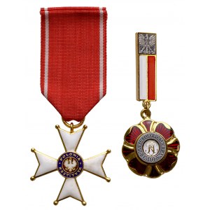 III RP, Order Odrodzenia Polski i medal Zasłużony dla Kultury Polskiej (2szt)