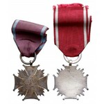 PRL, Srebrny Krzyż Zasługi - zestaw (2szt)