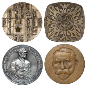 Historia Polski - zestaw medali (4szt)