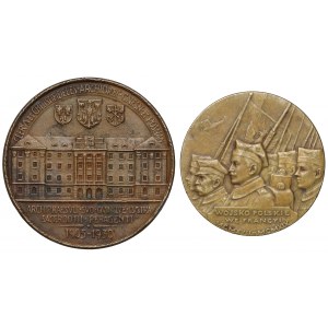 Medal Jenerał Józef Haller 1919 i Medal pamiątkowy August Hlond 1930 (2szt)