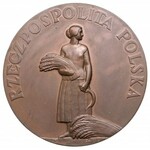 Medal, Za Pracę i Zasługę 1926 - III. klasa (brąz) - w pudełku nadaniowym - piękny i rzadki