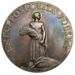 Medal, Za Pracę i Zasługę 1926 - II. klasa (srebrna) - w pudełku nadaniowym - piękny i rzadki