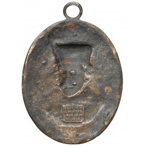 Medalion MINTER Stanisław Żółkiewski - owalny 6x7cm