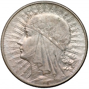 Głowa Kobiety 10 złotych 1932 bz, Londyn