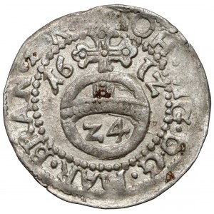 Brandenburg-Preussen, Groschen (1/24 taler) 1612 HL, Dreisen