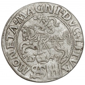 Zygmunt II August, Grosz na stopę polską 1547, Wilno