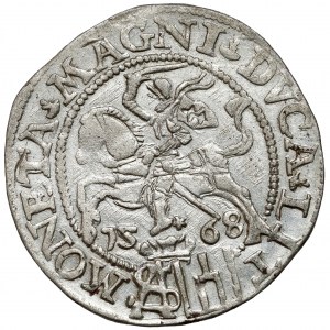 Zygmunt II August, Grosz na stopę polską 1568, Tykocin - b.ładny
