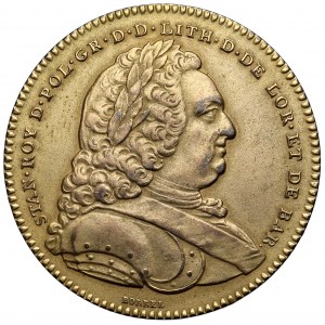 Stanisław Leszczyński, Medal Academie de Stanislas 1750