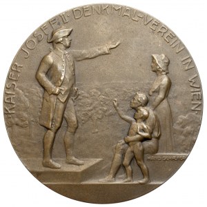 Austria, Medal - Stowarzyszenie Pamięci Cesarza Józefa II w Wiedniu 1916