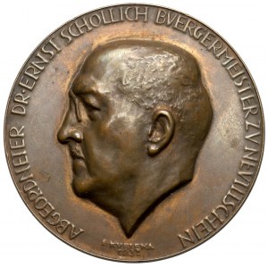 Deutschland, Medaille, Dr. Ernst Schollich - zu seinem 50. Geburtstag - 26 April 1932
