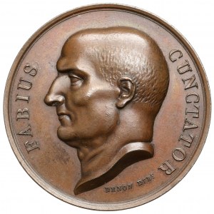 Francja, Napoleon I, Medal 1807 - Fabius Cunctator