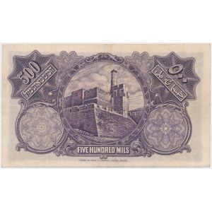 Palestyna, 500 Mils 1939