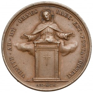 Papal States, Leo XIII, Medal 1900