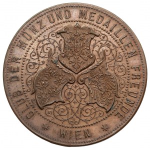 Deutschland, Medaille - Club der Münz und Medaillen Freunde, Wien 1890