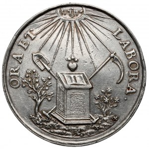 Deutschland, Silbermedaille - ORA ET LABORA