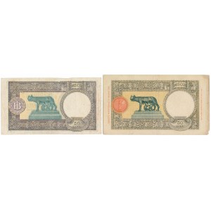 Italy, 50 Lire (1933-43) (2pcs)