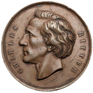 Medal, Charles Ritter / Hommage Respectueux des Polonais Reconnaissants, Konstantynopol 1870