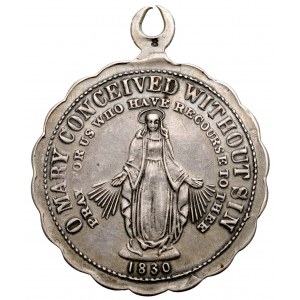 Religious medal, Mother of God - Great Britain 1830
