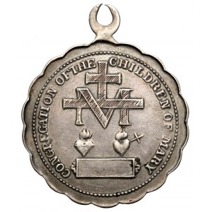 Religious medal, Mother of God - Great Britain 1830