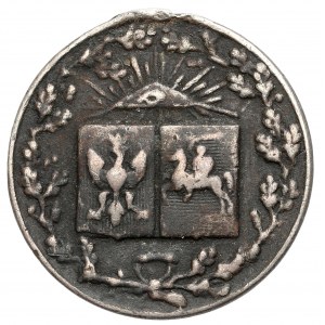 Medalik na pamiątkę jubileuszu J. J. Kraszewskiego 1879