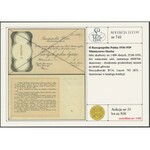 Bilet Skarbowy Ministerstwa Skarbu - 1.000 złotych 1939 - skasowany - ex. Lucow
